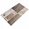 Kings Mud Cocoa 7-7/8" x 15-3/4" Ceramic Wall Tile - 12 Tiles Per Case - 10.44 Sq. Ft.