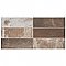 Kings Mud Cocoa 7-7/8" x 15-3/4" Ceramic Wall Tile - 12 Tiles Per Case - 10.44 Sq. Ft.