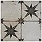 Kings Star Ara Nero 17.63"x17.63" Ceramic Floor and Wall Tile - Per Case of 5 -10.95 Square Feet