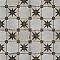 Kings Star Ara Nero 17.63"x17.63" Ceramic Floor and Wall Tile - Per Case of 5 -10.95 Square Feet