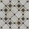 Kings Star Ara Nero 17.63"x17.63" Ceramic Floor and Wall Tile - Per Case of 5 -10.95 Square Feet