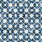 Kings Star Sky Blue and White 17-5/8" x 17-5/8" Ceramic Tile - Sold Per Case of 5 - 11.02 Square Feet Per Case