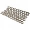 Hudson 1" Hex Dove Grey 11-7/8" x 13-1/4" Porcelain Mosaic Tile -10 Tiles Per Case - 11.2 Sq. Ft.