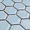 Hudson 1" Hex Cashmere Blue 11-7/8" x 13-1/4"  Porcelain Mosaic Tile -10 Tiles Per Case - 11.2 Sq. Ft.