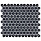 Hudson 1" Hex Storm Grey 11-7/8" x 13-1/4" Porcelain Mosaic Tile - Case of 10 Pieces - 11.2 Square Feet Per Case