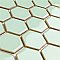 Hudson Due 2" Hex Light Green 10-7/8" x 12-5/8" Porcelain Mosaic Tile -10 Sheets Per Case -9.7 Sq. Ft.