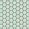Hudson Due 2" Hex Light Green 10-7/8" x 12-5/8" Porcelain Mosaic Tile -10 Sheets Per Case -9.7 Sq. Ft.