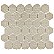 Hudson Due 2" Hex Light Green 10-7/8" x 12-5/8" Porcelain Mosaic Tile -10 Sheets Per Case -9.7 Sq. Ft.