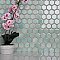 Hudson Due 2" Hex Mint Green 10-7/8" x 12-5/8" Porcelain Mosaic Tile -10 Sheets Per Case -9.7 Sq. Ft.