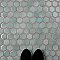 Hudson Due 2" Hex Mint Green 10-7/8" x 12-5/8" Porcelain Mosaic Tile -10 Sheets Per Case -9.7 Sq. Ft.