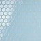 Hudson Due 2" Hex Cashmere Blue 10-7/8" x 12-5/8" Porcelain Mosaic Tile -10 Sheets Per Case -9.7 Sq. Ft.