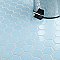 Hudson Due 2" Hex Cashmere Blue 10-7/8" x 12-5/8" Porcelain Mosaic Tile -10 Sheets Per Case -9.7 Sq. Ft.