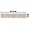Bois Natural 6" x 35-1/2"Porcelain Floor/Wall Tile - 8 Tiles Per Case - 12.16 Sq. Ft.
