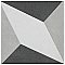 Twenties Diamond Mini 4"  x 4" Ceramic Tile - Per Case of 81 - 9.72 Square Feet