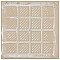 Twenties Petal Mini 4"  x 4" Ceramic Tile - Per Case of 81 - 9.72 Square Feet