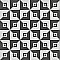 Twenties Vertex  Mini 4"  x 4" Ceramic Tile - Per Case of 81 - 9.72 Square Feet