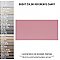 Projectos Blush Pink 3-7/8"x 7-3/4" Ceramic Tile - Per Case of 50 Pieces - 11 Sq. Ft.
