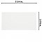 Projectos Neve White Matte 3-7/8" x 7-3/4" Ceramic Tile - Sold Per Case of 50 - 11.46 Square Feet