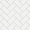 Projectos Neve White Matte 3-7/8" x 7-3/4" Ceramic Tile - Sold Per Case of 50 - 11.46 Square Feet