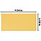 Projectos Sunflower Yellow 3-7/8"x 7-3/4" Ceramic Tile - Per Case of 50 Pieces - 11 Sq. Ft.