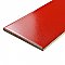 Projectos Vermelho Red Matte 3-7/8" x 7-3/4" Ceramic Tile - Sold Per Case of 50 - 11.46 Square Feet