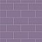 Projectos Violet Purple Matte 3-7/8" x 7-3/4" Ceramic Tile - Sold Per Case of 50 - 11.46 Square Feet