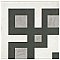 Twenties Vintage Corner 7-3/4" x 7-3/4" Ceramic Tile - Sold Per Tile - .42 Square Feet Per Tile