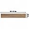 Mt Royale Gunstock 6" x 35-1/2" Porcelain Floor & Wall Tile - 9 Tiles Per Case - 13.68 Sq. Ft.
