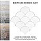 Scala White 12-1/8" x 12-1/8" Porcelain Floor & Wall Tile - 9 Tiles Per Case - 9.36 Sq. Ft.
