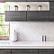 Scala White 12-1/8" x 12-1/8" Porcelain Floor & Wall Tile - 9 Tiles Per Case - 9.36 Sq. Ft.