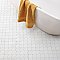 Scala White 12-1/8" x 12-1/8" Porcelain Floor & Wall Tile - 9 Tiles Per Case - 9.36 Sq. Ft.
