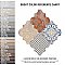 Riga Patchwork 21-3/4" x 23-1/2" Ceramic Floor & Wall Tile - 7 Tiles Per Case - 13.44 Sq. Ft.
