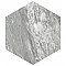 BioTech Bardiglio Hex 11" x 13" Porcelain Floor & Wall Tile - Per Case of 14 - 10.64 Sq. Ft.