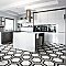 BioTech Bardiglio Hex Agra 11" x 13" Porcelain Floor & Wall Tile - Per Case of 14 - 10.64 Sq. Ft.