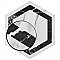BioTech Venato Hex Deco Dark 11" x 13" Porcelain Floor & Wall Tile - Per Case of 14 - 10.64 Sq. Ft.