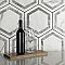 BioTech Venato Hex Deco Grey 11" x 13" Porcelain Floor & Wall Tile - Per Case of 14 - 10.64 Sq. Ft.