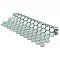 Tribeca 1" Hex Glossy Gray Mist Porcelain Mosaic Tile - Sold Per Case of 10 Sheets - 8.65 Square Feet Per Case