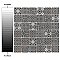 Classico 2" Black 11-3/4" x 11-3/4" Porcelain Mosaic Floor & Wall Tile - Sold Per Case of 10 - 9.8 Sq. Ft.