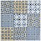 Classico 11-5/8" x 11-5/8" Mosiac Porcelain Tile - Sold Per Case of 10 - 6.76 Sq. Ft.