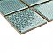 Celadon Emerald Porcelain Mosaic Tile 11-5/8" x 11-5/8"  - Sold Per Case of 10 - 9.59 Sq Ft Per Case