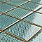 Celadon Emerald Porcelain Mosaic Tile 11-5/8" x 11-5/8"  - Sold Per Case of 10 - 9.59 Sq Ft Per Case