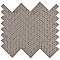 Metro Brick Herringbone Glossy White 10-5/8" x 12-1/2" Porcelain - Sold Per Case of 10 - 9.4 Square Feet
