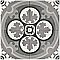 Cemento Queen Mary Storm - 7-7/8" x 7-7/8" Handmade Cement Tile - Per Case of 12 - 5.51 Sq. Ft