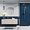 Monocolor Premium Noche 7-7/8" x 7-7/8" Ceramic Floor and Wall Tile - 25 Tiles Per Case - 11.25 Square Feet