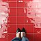 Monocolor Premium Rojo Volcan 7-7/8" x 7-7/8" Ceramic Floor and Wall Tile - 25 Tiles Per Case - 11.25 Square Feet