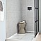Farnese Amalfi Humo 11-1/2" x 11-1/2" Porcelain Floor & Wall Tile - 11 Tiles Per Case - 10.34 Sq. Ft.
