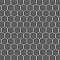 Metro Glossy 2" HexGray Porcelain Mosaic Tile - Sold Per Case of 10 - 8.20 square feet