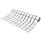 Metro 1" Square Matte White 10-3/4" x 11-3/4" Porcelain Mosaic Tile - Sold Per Case of 10 - 9 Square Feet
