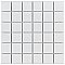 Metro Quad Matte White 11.75" x 11.75" Porcelain Mosaic Tile - Sold Per Case of 10 - 9.79 Square Feet