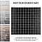 Metro 1" Square Matte Black 10-3/4 x 11-3/4 Porcelain Mosaic Tile - Sold Per Case of 10 - 9.0 Sq. Ft.